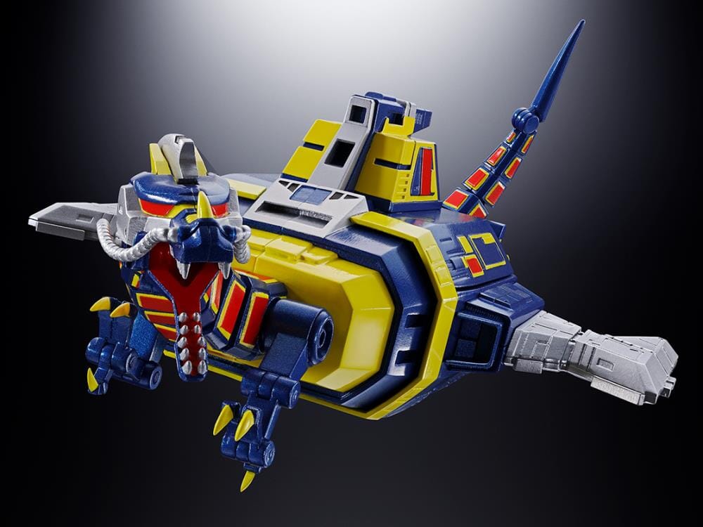 Space Sheriff Gavan Soul of Chogokin GX-106 Denshi Seijyu Dol & Guillan Enban - Image 4