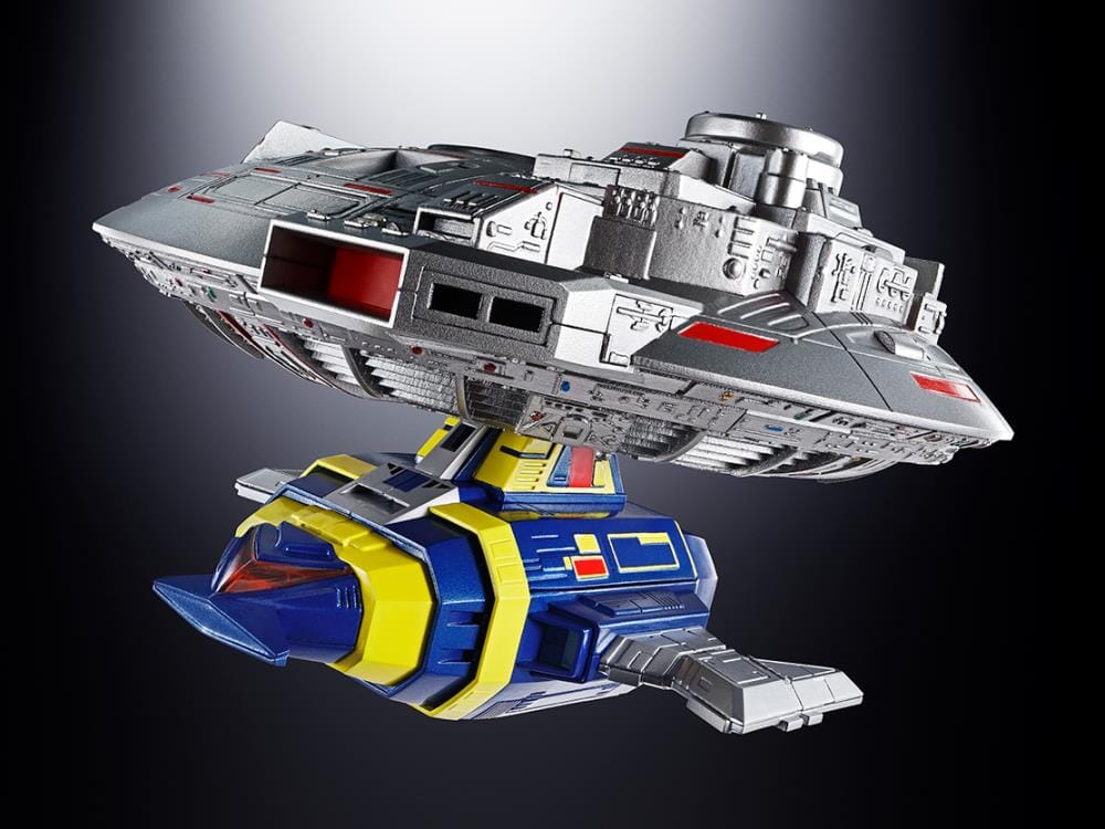 Space Sheriff Gavan Soul of Chogokin GX-106 Denshi Seijyu Dol & Guillan Enban - Image 5