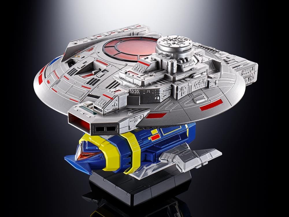 Space Sheriff Gavan Soul of Chogokin GX-106 Denshi Seijyu Dol & Guillan Enban - Image 6