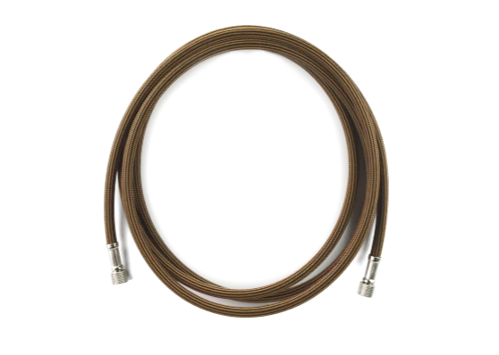 SPARMAX 3M BLACK & ORANGE BRAIDED HOSE, 1/8*1/8
