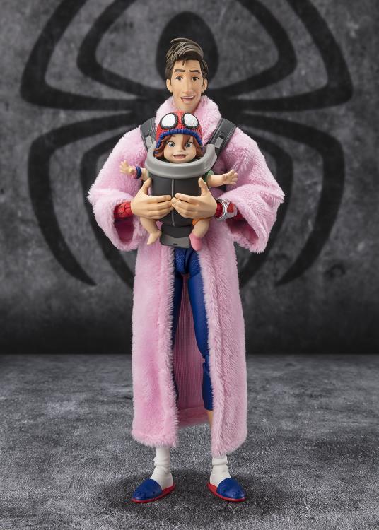 Spider-Man Across the Spider-Verse S.H.Figuarts Peter B. Parker & Mayday Parker Action Figure - Image 2