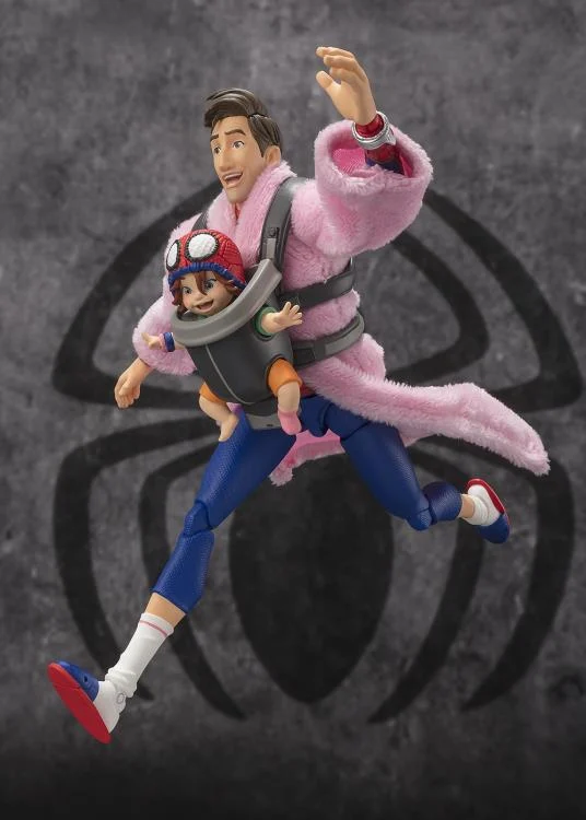 Spider-Man Across the Spider-Verse S.H.Figuarts Peter B. Parker & Mayday Parker Action Figure - Image 3