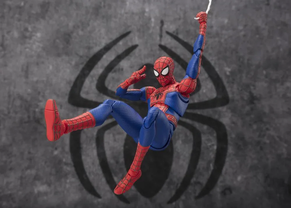 Spider-Man Across the Spider-Verse S.H.Figuarts Peter B. Parker & Mayday Parker Action Figure - Image 8