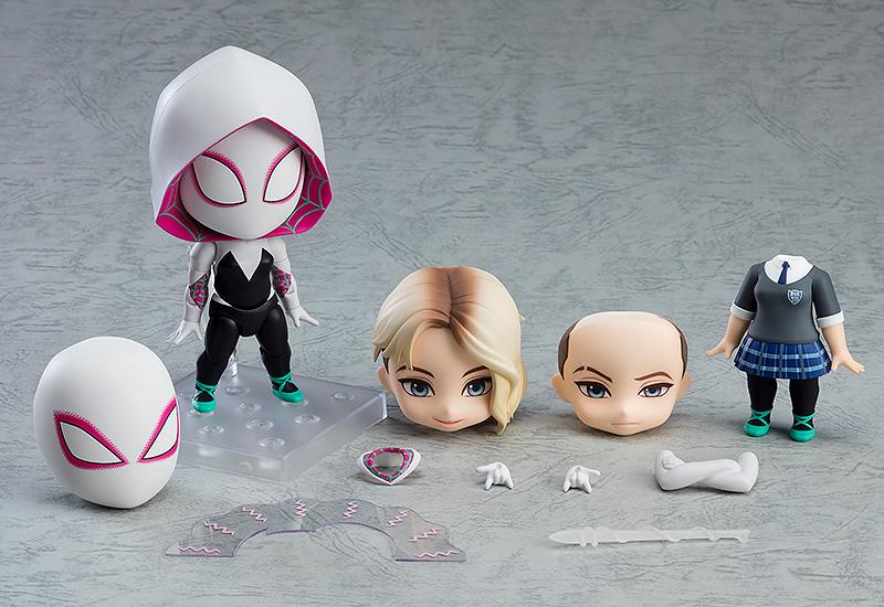 Spider-Man: Into the Spider-Verse Nendoroid No.1228-DX Spider-Gwen - Image 4