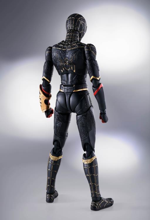 Spider-Man No Way Home S.H.Figuarts Spider-Man (Black & Gold Suit) - Image 3