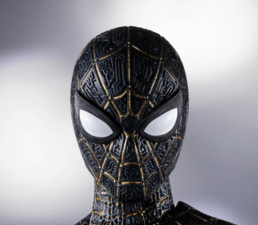 Spider-Man No Way Home S.H.Figuarts Spider-Man (Black & Gold Suit) - Image 8