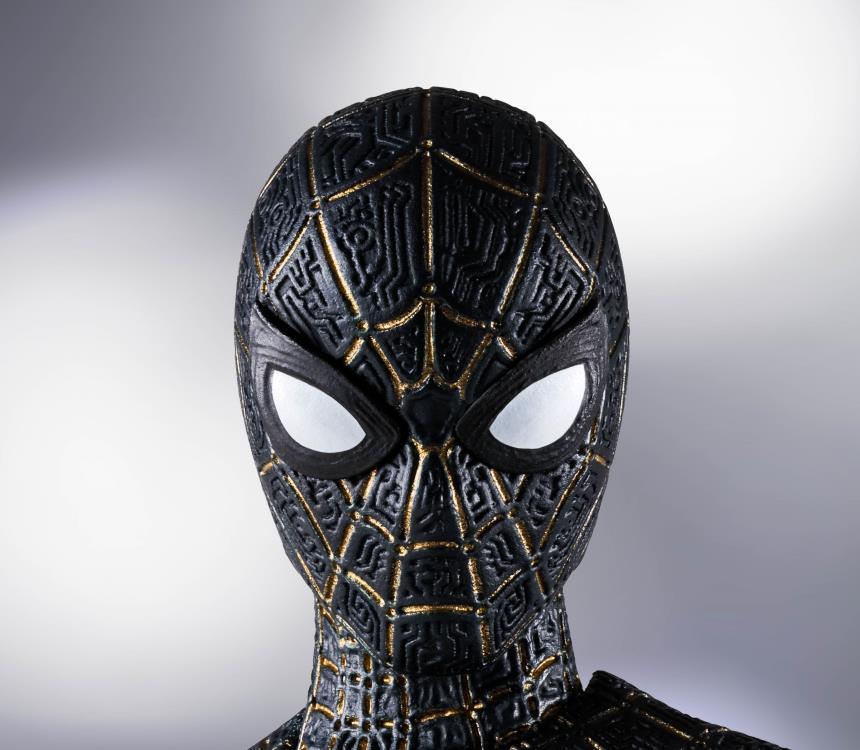 Spider-Man No Way Home S.H.Figuarts Spider-Man (Black & Gold Suit) - Image 9