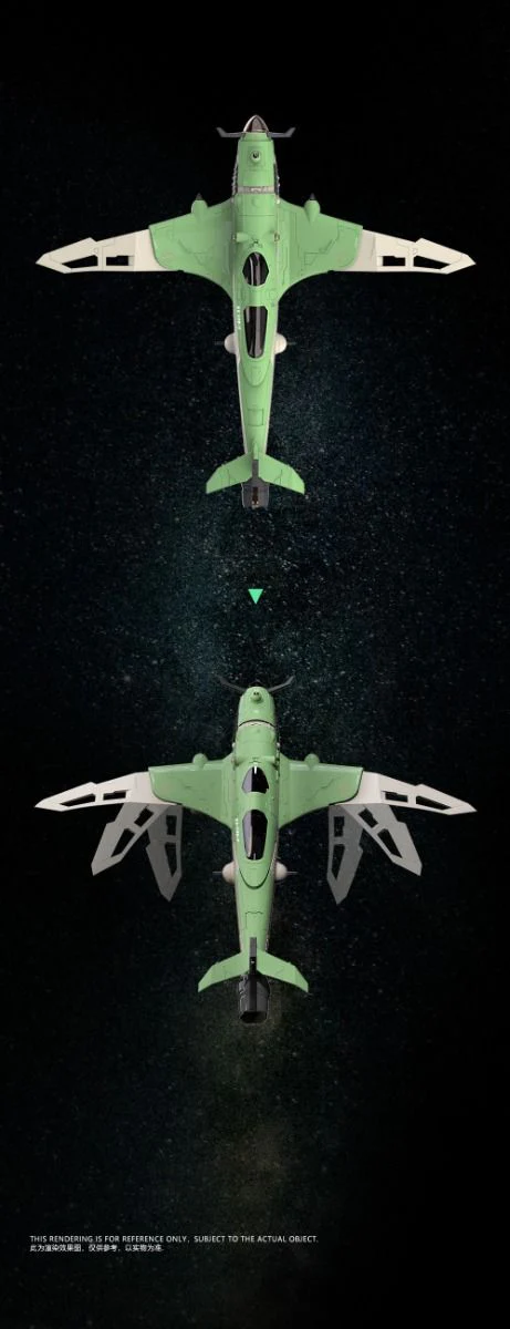 SRK-005 SUISEI CARRIER-BORNE BOMBER PLASTIC MODEL KIT - Image 7