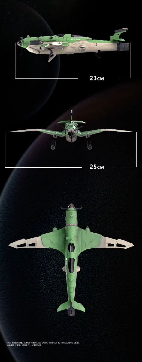 SRK-005 SUISEI CARRIER-BORNE BOMBER PLASTIC MODEL KIT - Image 8