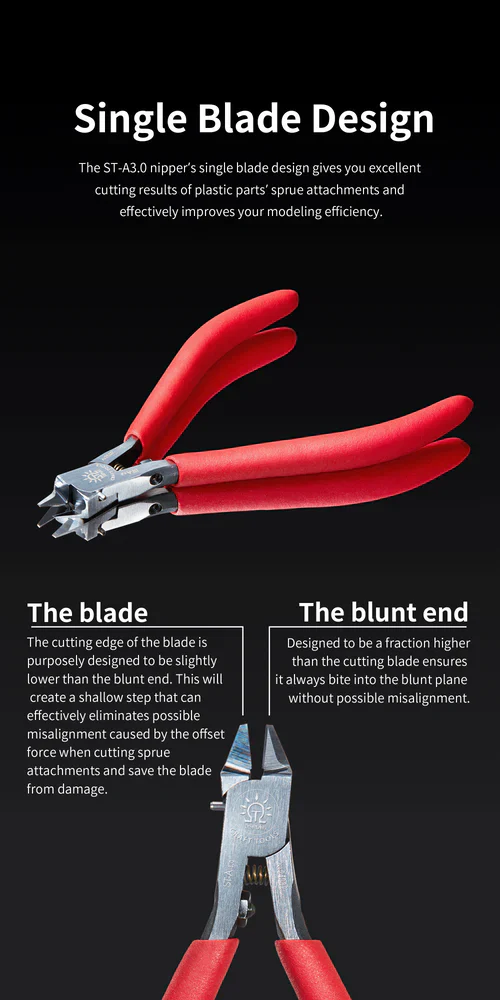 DSPIAE ST-A3.0 Single Blade Nipper - Image 7