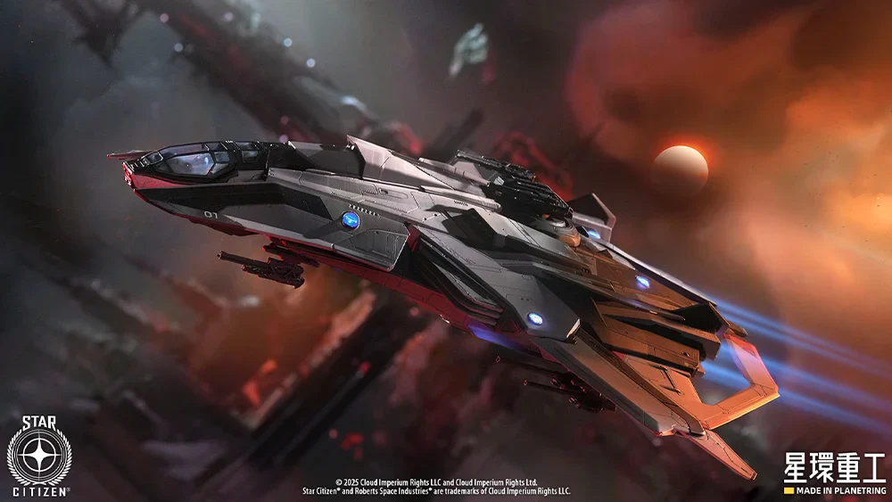Star Citizen Anvil F8C Lightning 1/100 Scale Model Kit - Image 2