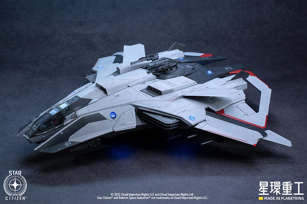 Star Citizen Anvil F8C Lightning 1/100 Scale Model Kit - Image 4