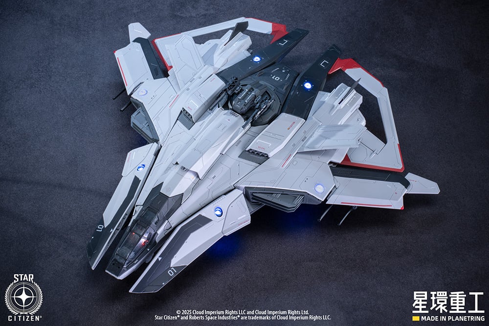 Star Citizen Anvil F8C Lightning 1/100 Scale Model Kit - Image 7