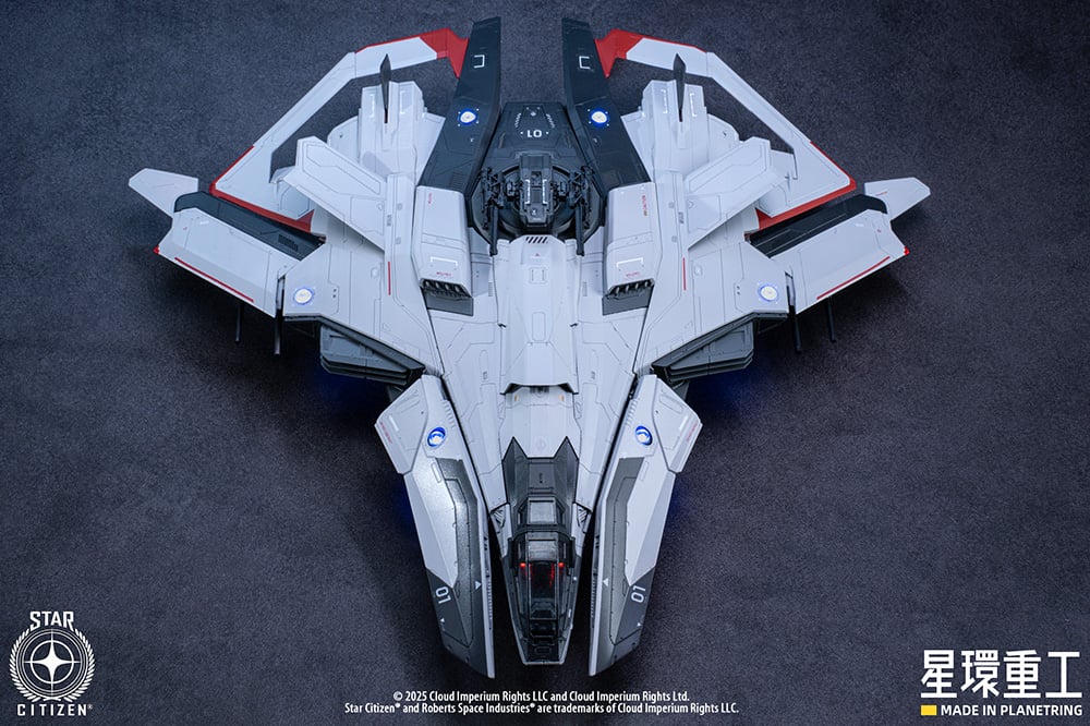 Star Citizen Anvil F8C Lightning 1/100 Scale Model Kit - Image 8