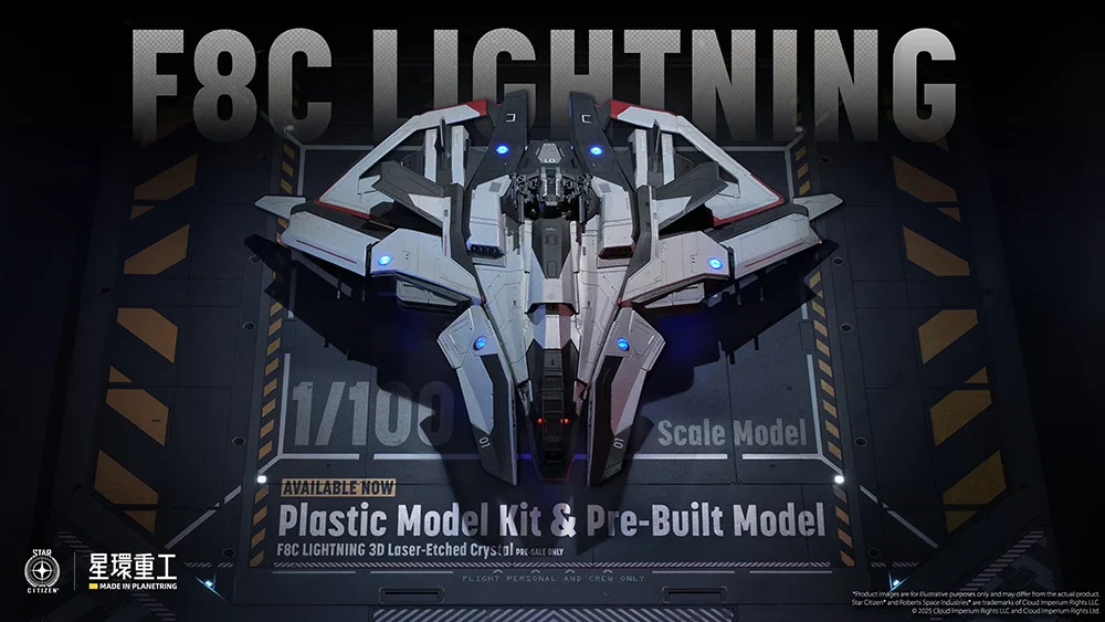 Star Citizen Anvil F8C Lightning 1/100 Scale Replica - Image 3