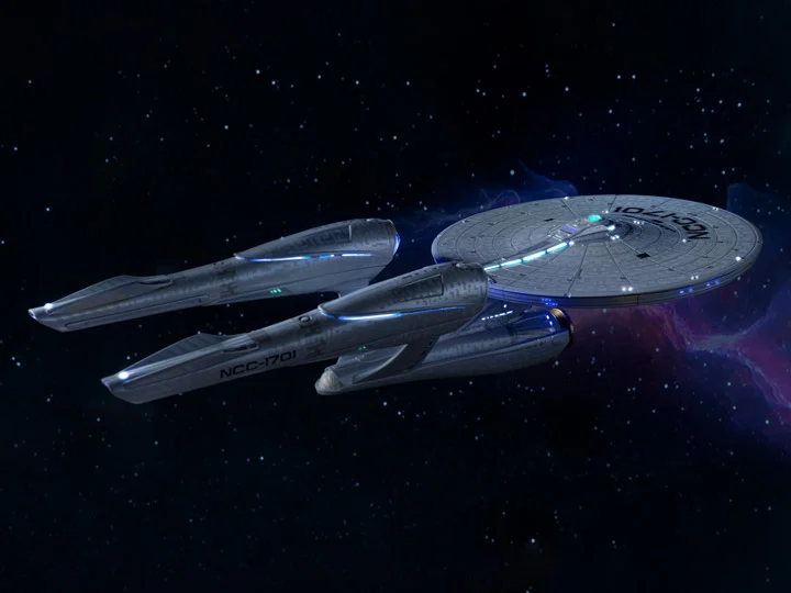 Star Trek (2009) REPLICAart Series U.S.S. Enterprise NCC-1701 PX Previews Exclusive Light-Up Starship