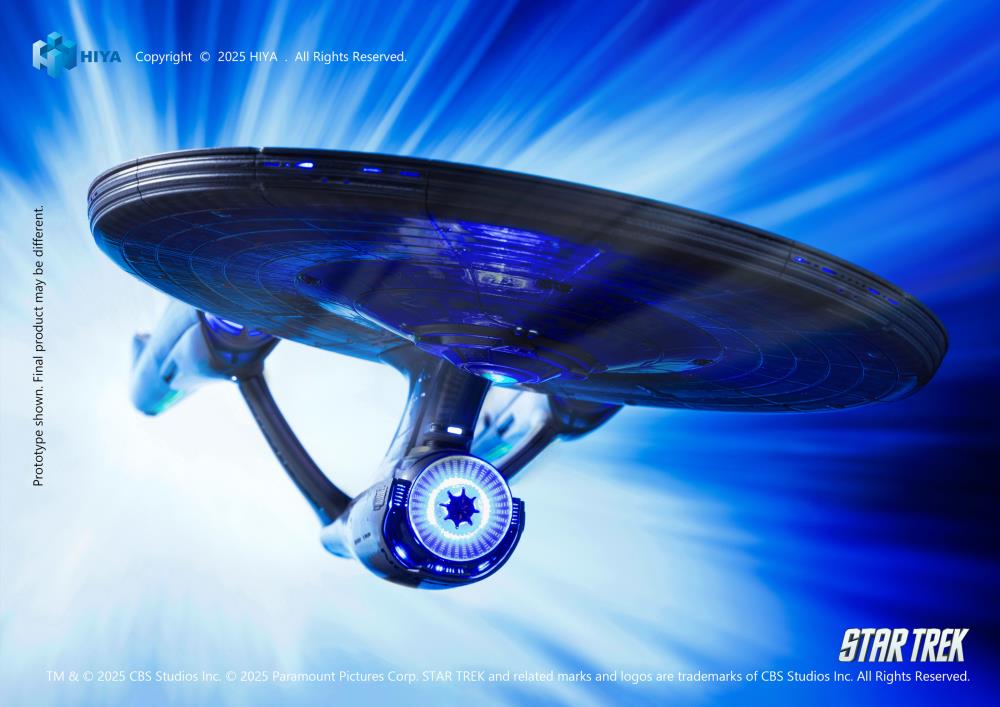 Star Trek (2009) REPLICAart Series U.S.S. Enterprise NCC-1701 PX Previews Exclusive Light-Up Starship - Image 3