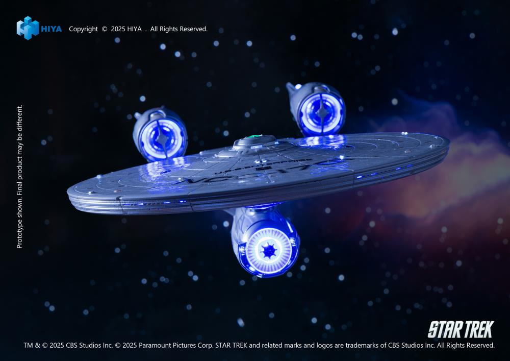 Star Trek (2009) REPLICAart Series U.S.S. Enterprise NCC-1701 PX Previews Exclusive Light-Up Starship - Image 6