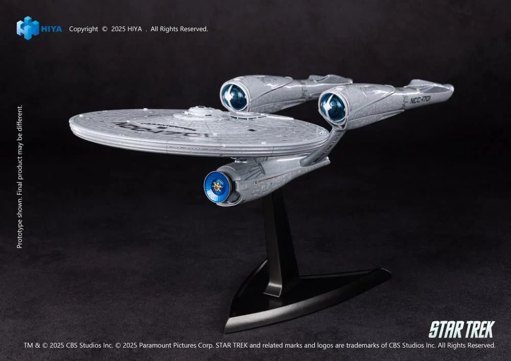 Star Trek (2009) REPLICAart Series U.S.S. Enterprise NCC-1701 PX Previews Exclusive Light-Up Starship - Image 8