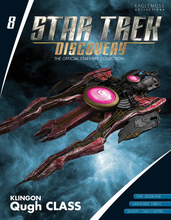 Star Trek: Discovery Collection #8 Klingon Qugh Class Ship - Image 4