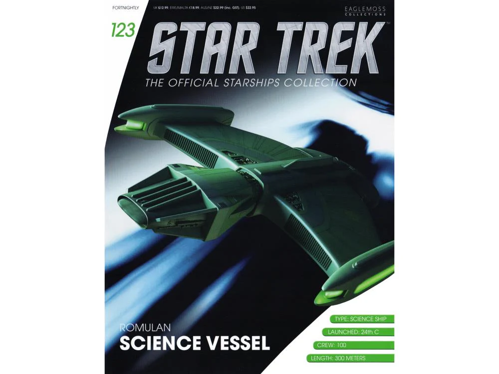 Star Trek Starships Collection #123 Romulan Science Vessel - Image 2