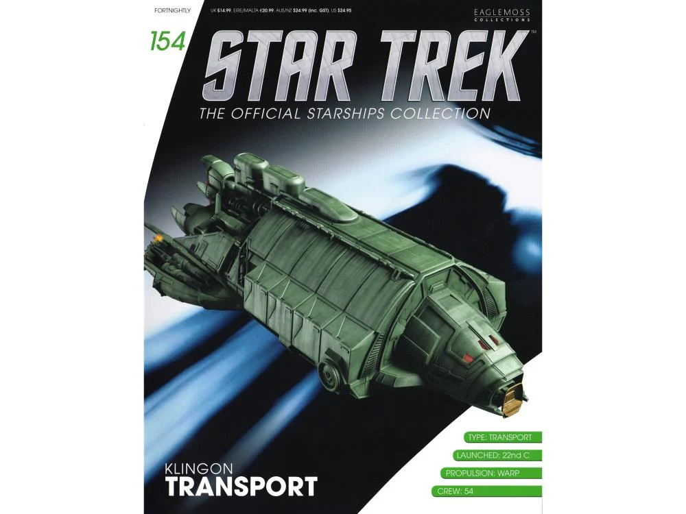 Star Trek Starships Collection #154 Klingon Transport - Image 2