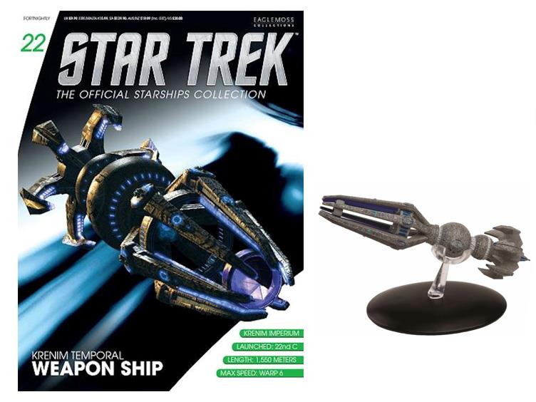 Star Trek Starships Collection #22 Krenim Temporal Weapon Ship - Image 8