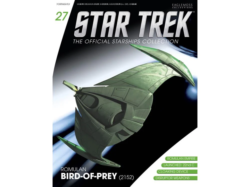 Star Trek Starships Collection #27 Romulan Bird of Prey (2152) - Image 2