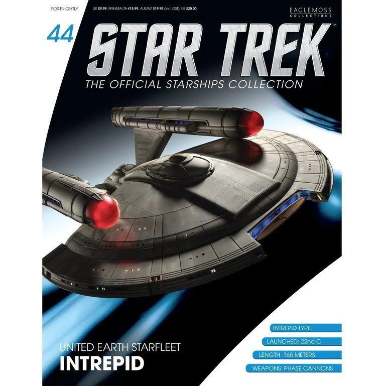 Star Trek Starships Collection #44 United Earth Starfleet Intrepid - Image 7