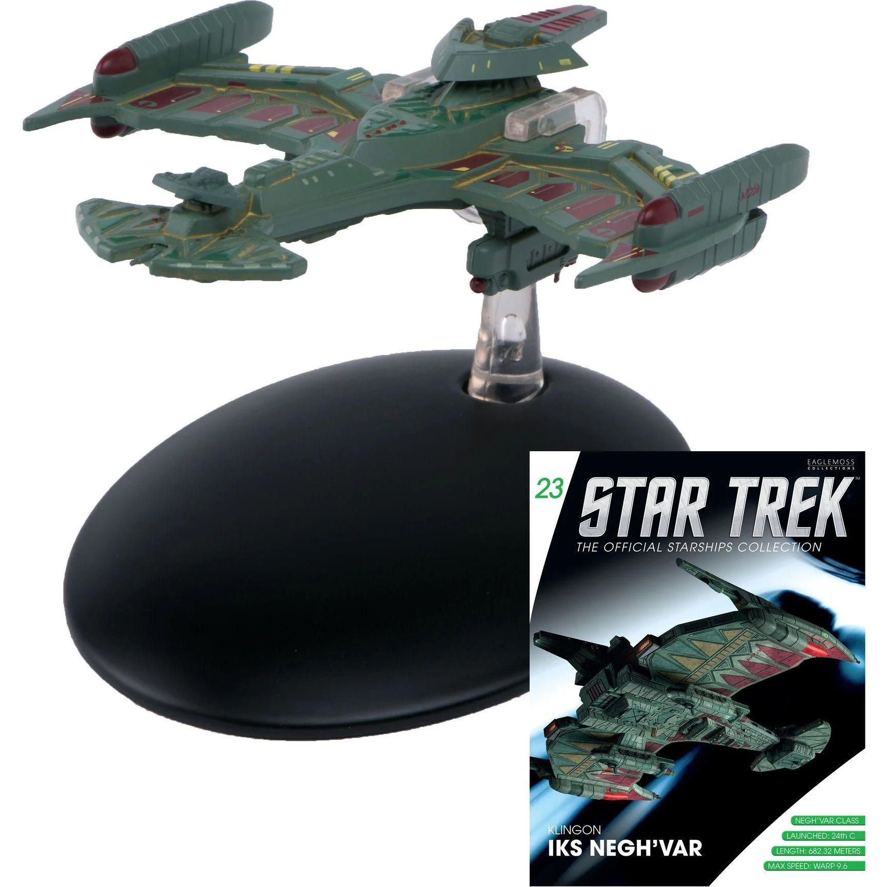 Star Trek Starships Collection #47 Klingon Iks Negh'Var - Image 10