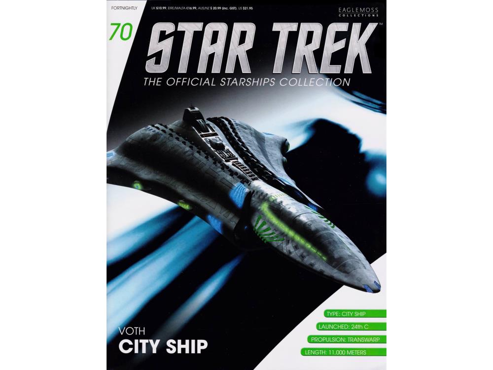 Star Trek Starships Collection #70 Voth City Ship - Image 3