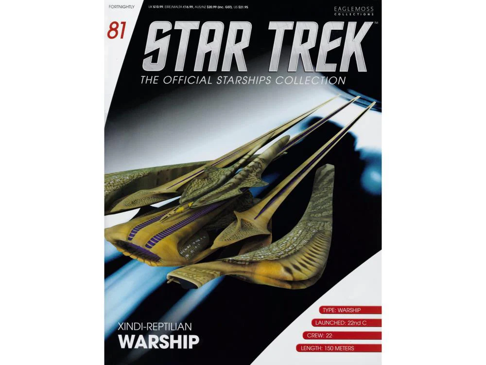 Star Trek Starships Collection #81 Xindi-Reptilian Warship - Image 4