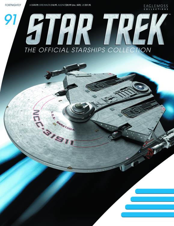 Star Trek Starships Collection #91 USS Saratoga NCC-31911 - Image 6