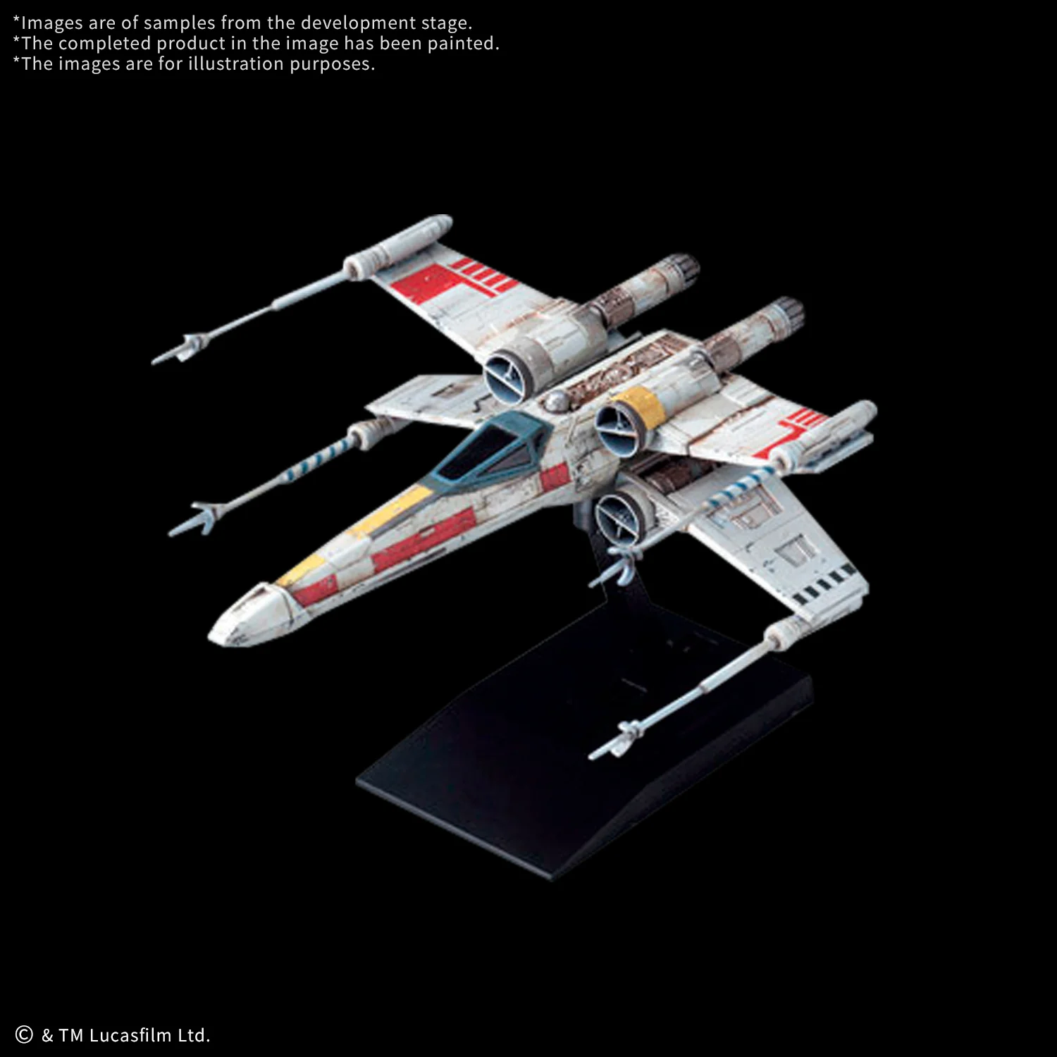 Star Wars A New Hope Vehicle Model 020 Trench Run Model Kit Set - Image 4