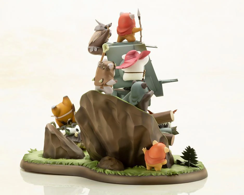 Star Wars ArtFX Artist Series Battle of Endor The Little Rebels Statue - Image 7