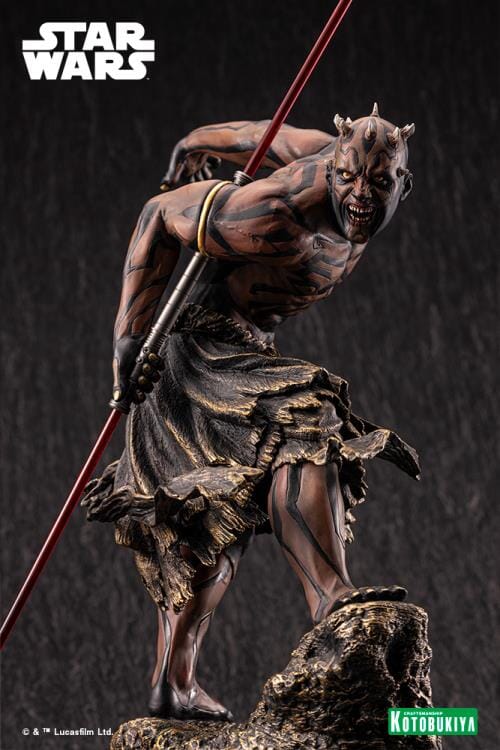 Star Wars ArtFX Darth Maul (Nightbrother) Statue - Image 7
