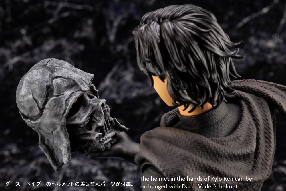 Star Wars ArtFX Kylo Ren (Cloaked in Shadows) Statue - Image 8