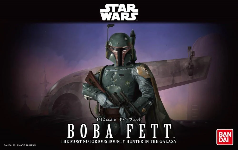 Star Wars Boba Fett 1/12 Scale Model Kit - Image 2
