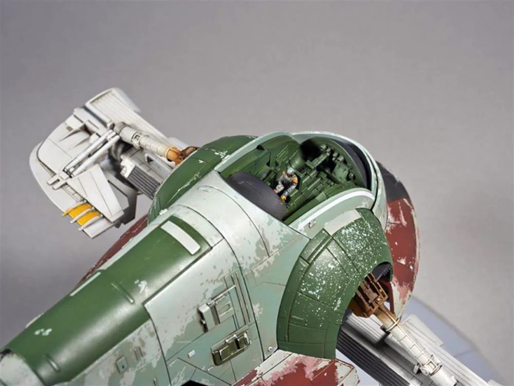 Star Wars Boba Fett's Starship 1/144 Scale Model Kit - Image 18