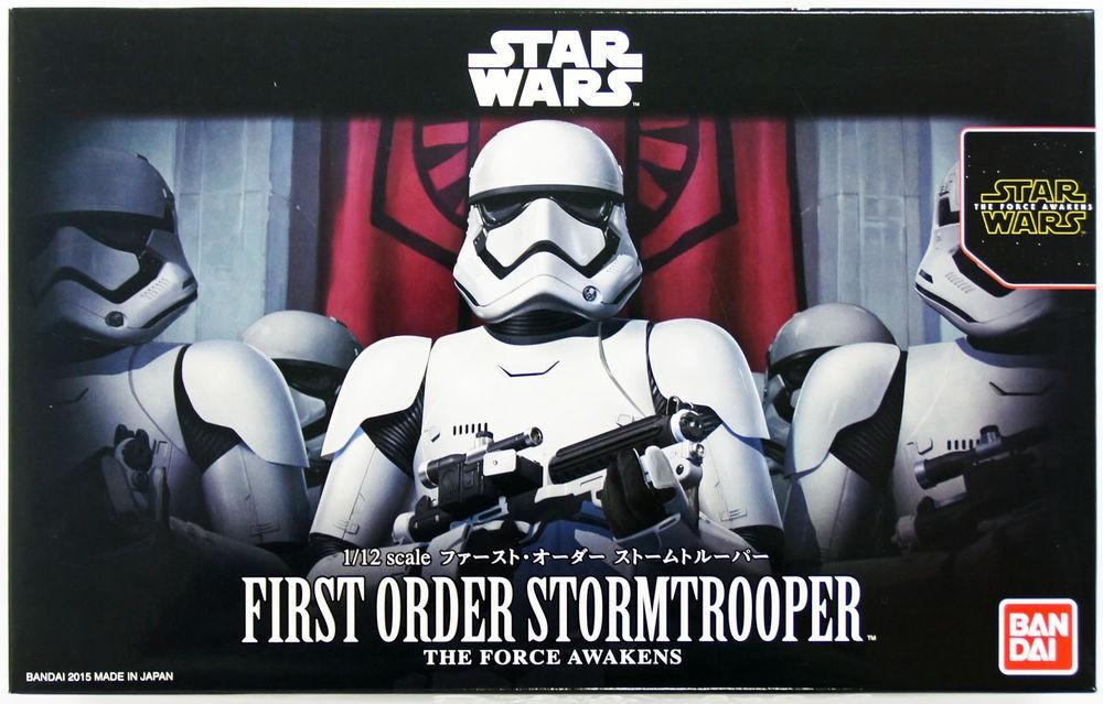 Star Wars Episode VII 1/12 Scale First Order Stormtrooper Bandai - Image 2