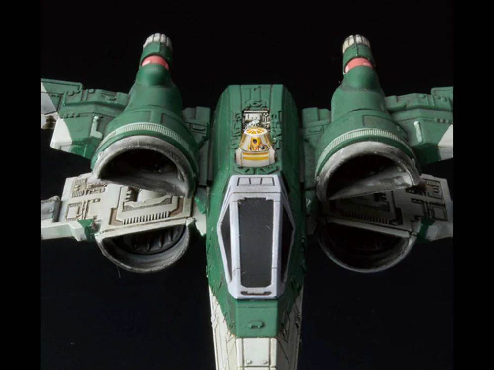 Star Wars Poe's X-Wing & X-Wing Fighter (The Rise of Skywalker) 1/144 Scale Model Kit Set - Image 4