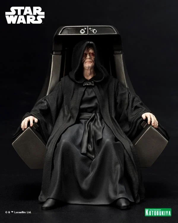 Star Wars Return of the Jedi ArtFX+ Emperor Palpatine Statue (Reissue) - Image 2