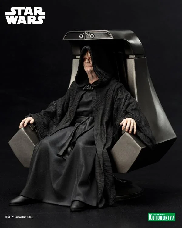 Star Wars Return of the Jedi ArtFX+ Emperor Palpatine Statue (Reissue) - Image 3