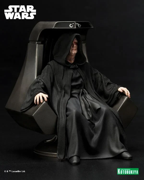 Star Wars Return of the Jedi ArtFX+ Emperor Palpatine Statue (Reissue) - Image 4