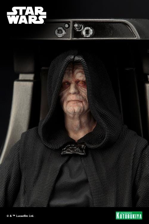 Star Wars Return of the Jedi ArtFX+ Emperor Palpatine Statue (Reissue) - Image 5