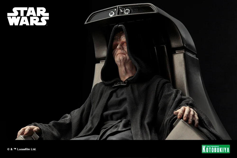Star Wars Return of the Jedi ArtFX+ Emperor Palpatine Statue (Reissue) - Image 6