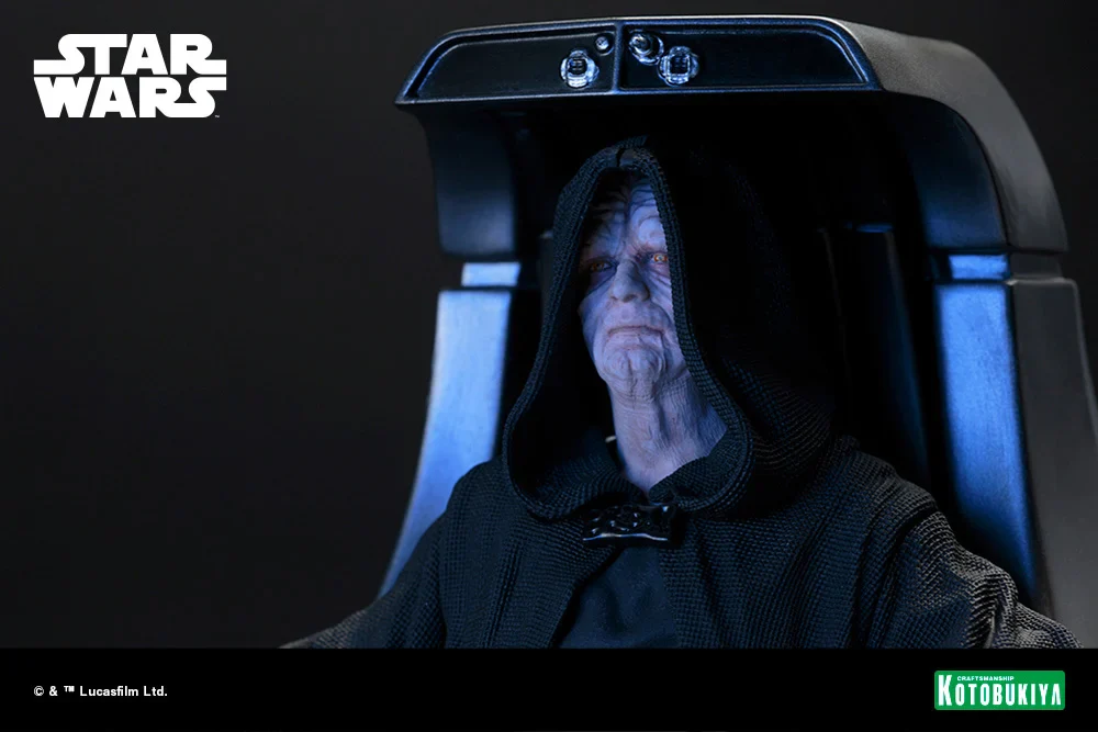 Star Wars Return of the Jedi ArtFX+ Emperor Palpatine Statue (Reissue) - Image 9