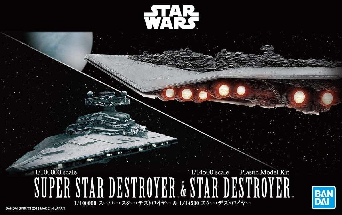Star Wars Star Destroyer & Super Star Destroyer Model Kit Two-Pack - Image 2