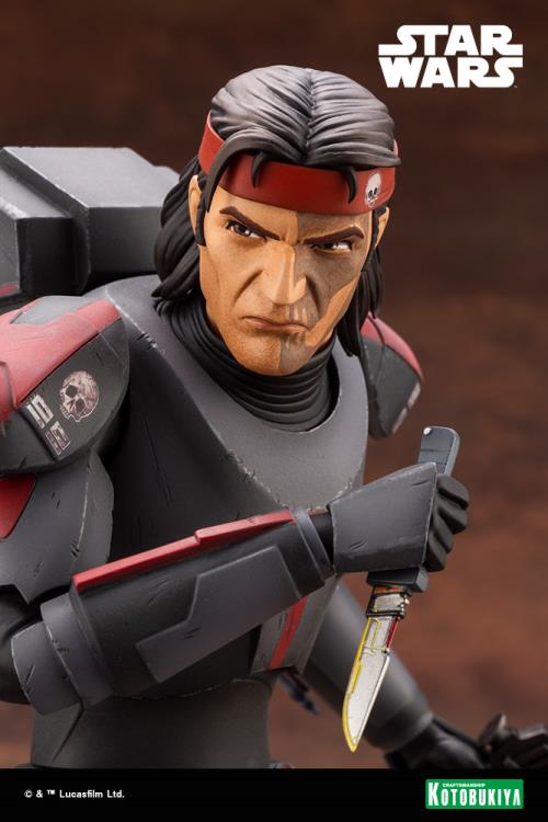 Star Wars: The Bad Batch ArtFX Hunter Statue - Image 15