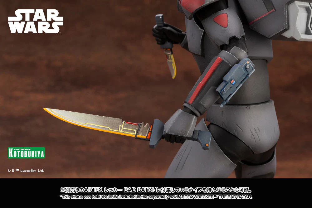 Star Wars: The Bad Batch ArtFX Hunter Statue - Image 26